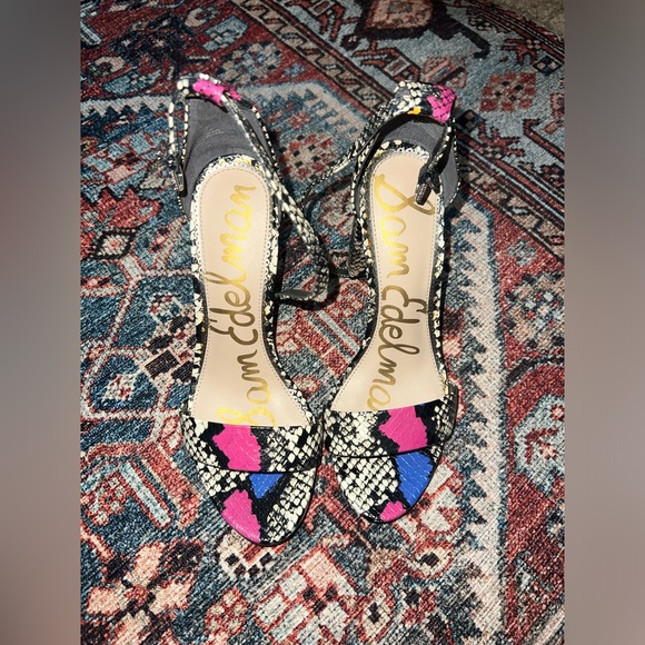 Sam Edelman Shoes - Colorful Sam Edelman heels size 6